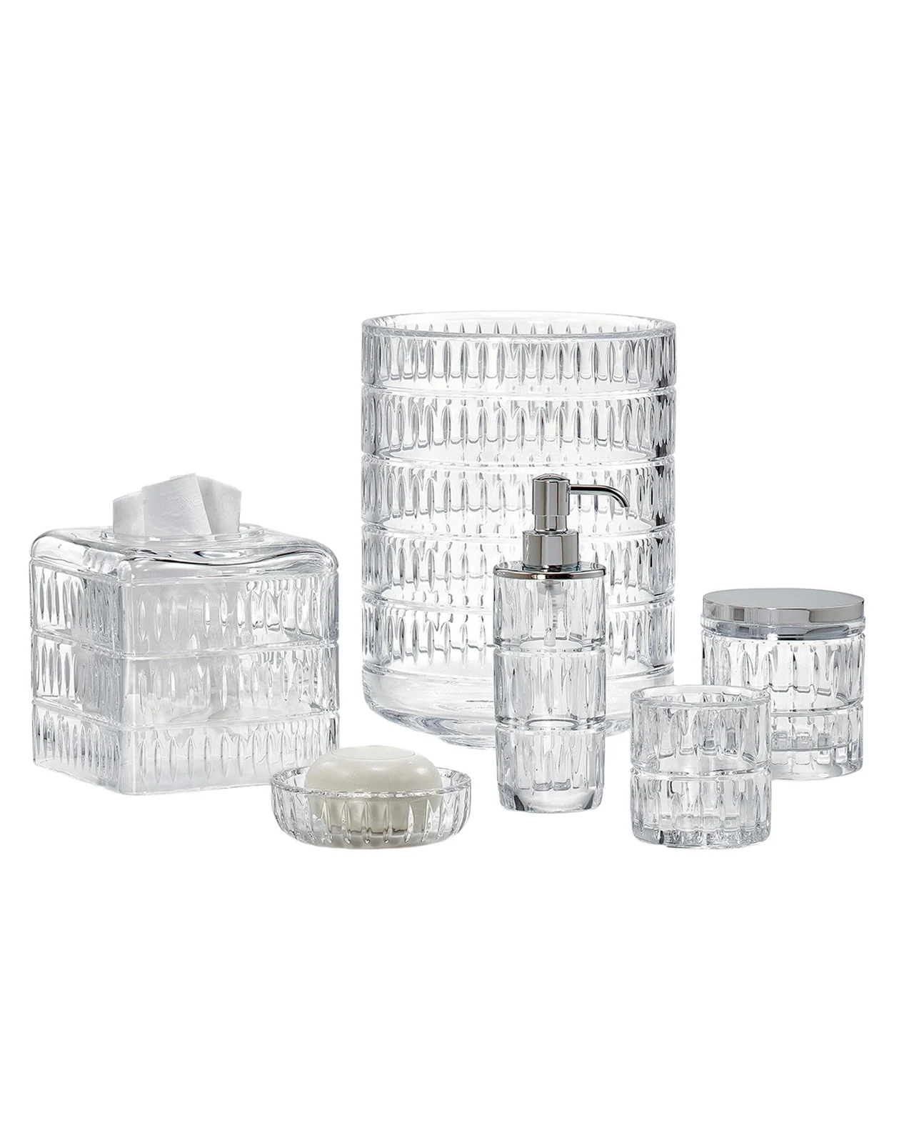 Labrazel Gisele Canister with Polished Chrome Lid