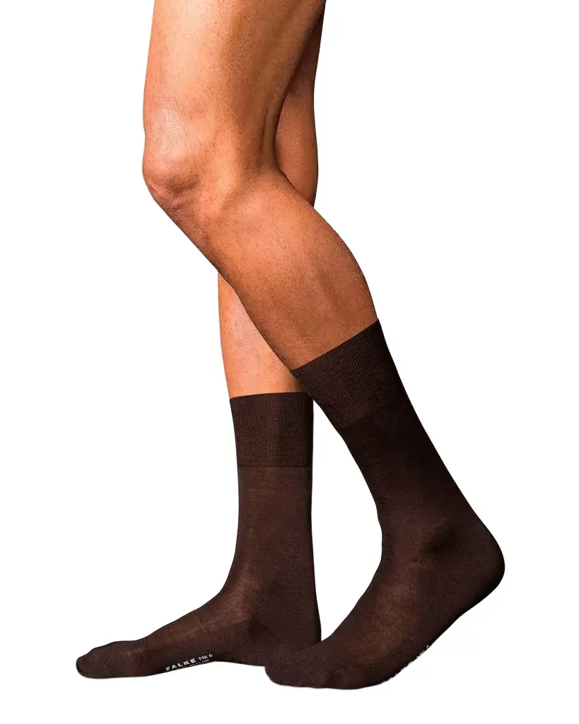 Falke Men's No. 6 Merino-Silk Dress Socks | Image 1 Falke Men's No. 6 Merino-Silk Dress Socks | Image 1