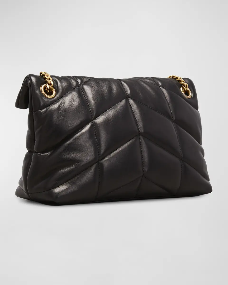 Saint Laurent Lou Puffer Small YSL Shoulder Bag in Quilted Leather | Thumbnail 2