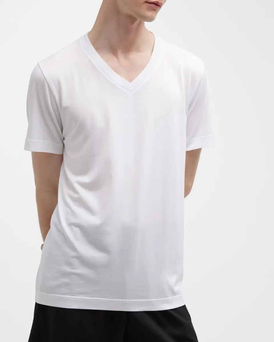 CDLP Men's V-Neck Stretch T-Shirt | Thumbnail 5