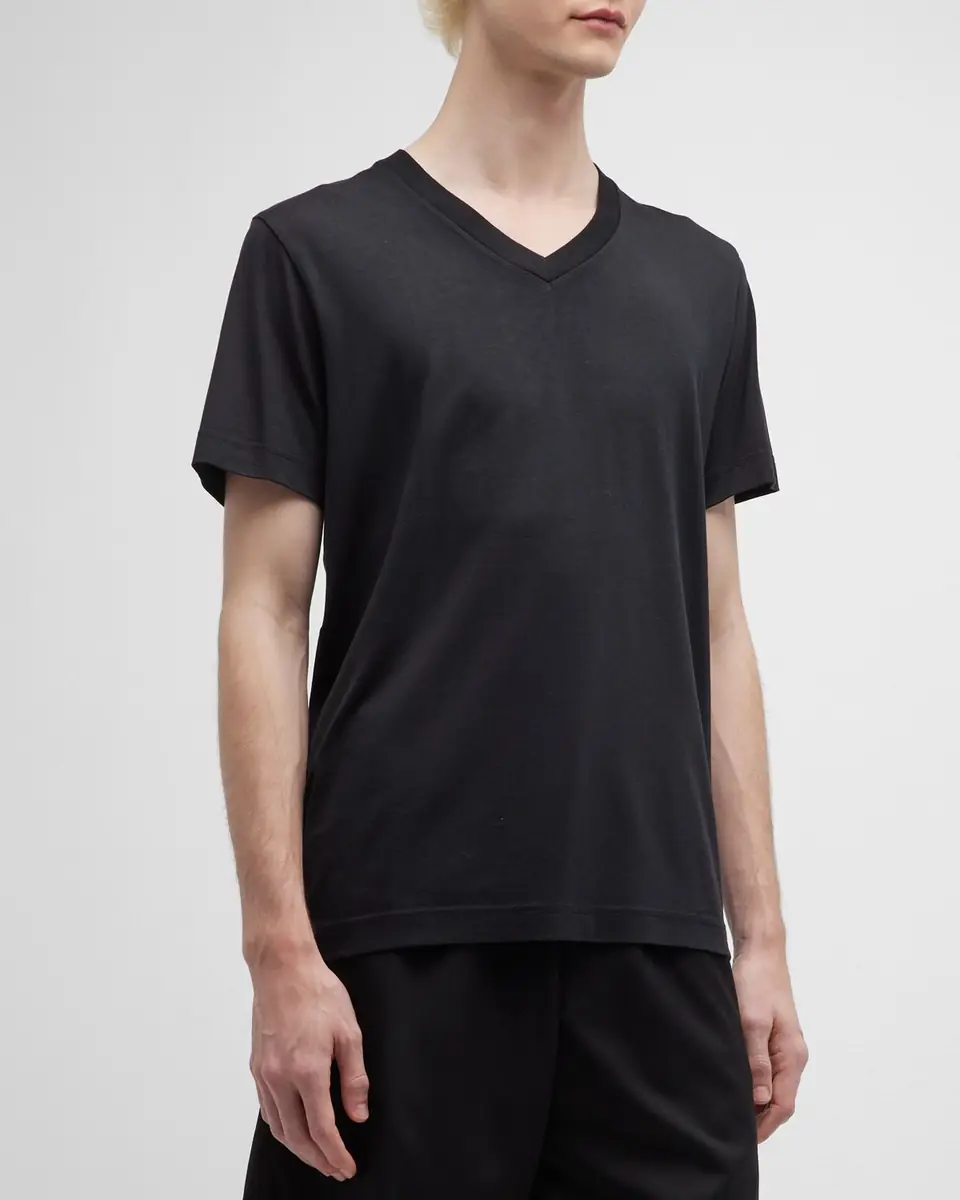 CDLP Men's V-Neck Stretch T-Shirt | Thumbnail 3 CDLP Men's V-Neck Stretch T-Shirt | Thumbnail 3