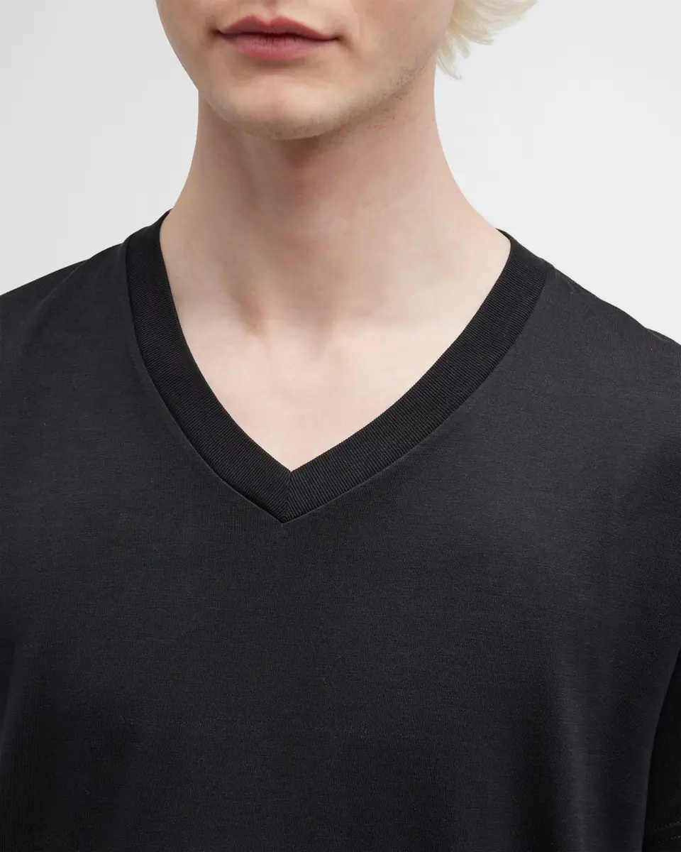 CDLP Men's V-Neck Stretch T-Shirt | Thumbnail 6 CDLP Men's V-Neck Stretch T-Shirt | Thumbnail 6