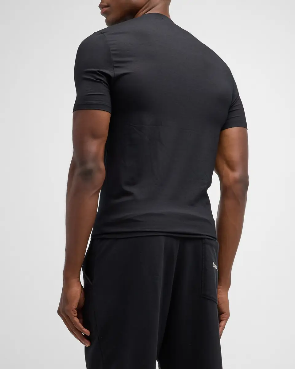Zimmerli Men's 700 Pureness Slim Fit T-Shirt | Thumbnail 3