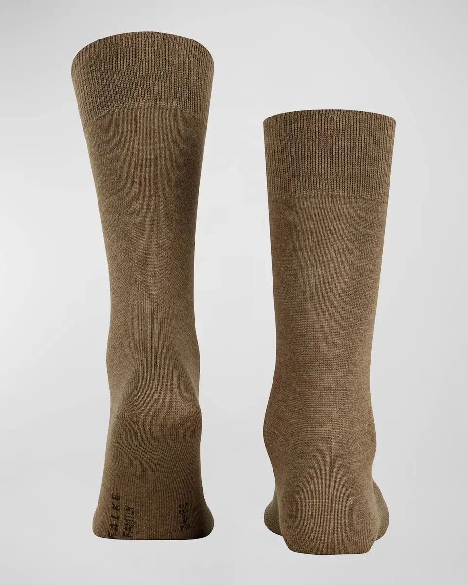 FALKE Men's Family Cotton Mid-Calf Socks | Thumbnail 3 FALKE Men's Family Cotton Mid-Calf Socks | Thumbnail 3