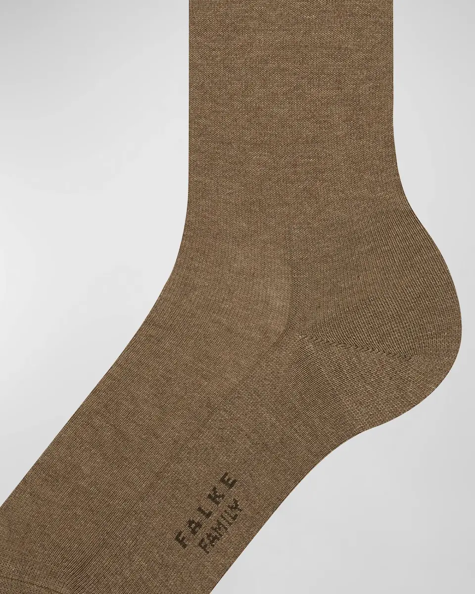 FALKE Men's Family Cotton Mid-Calf Socks | Thumbnail 4 FALKE Men's Family Cotton Mid-Calf Socks | Thumbnail 4