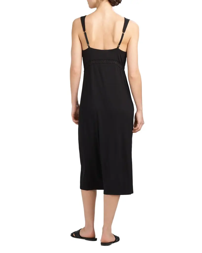 Natori Feathers Essentials Lace-Trim Jersey Nightgown | Image 1 Natori Feathers Essentials Lace-Trim Jersey Nightgown | Image 1