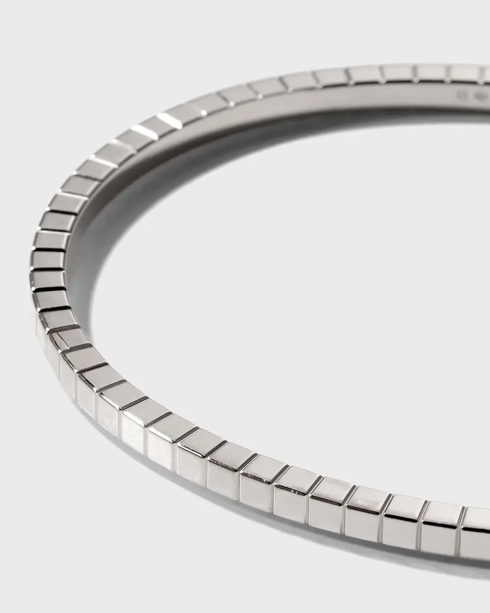 Chopard Ice Cube 18K White Gold Bracelet, Size Small | Thumbnail 2 Chopard Ice Cube 18K White Gold Bracelet, Size Small | Thumbnail 2