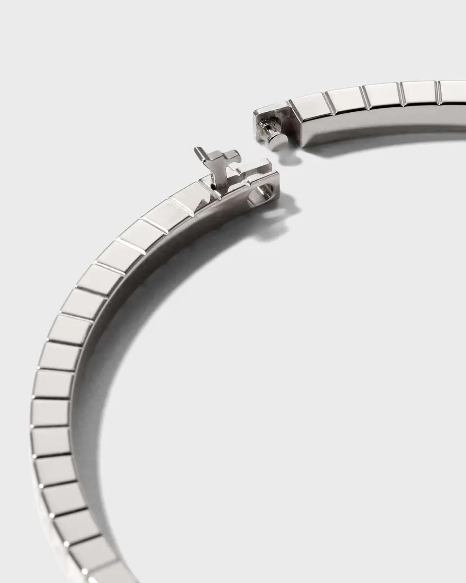 Chopard Ice Cube 18K White Gold Bracelet, Size Small | Thumbnail 3 Chopard Ice Cube 18K White Gold Bracelet, Size Small | Thumbnail 3