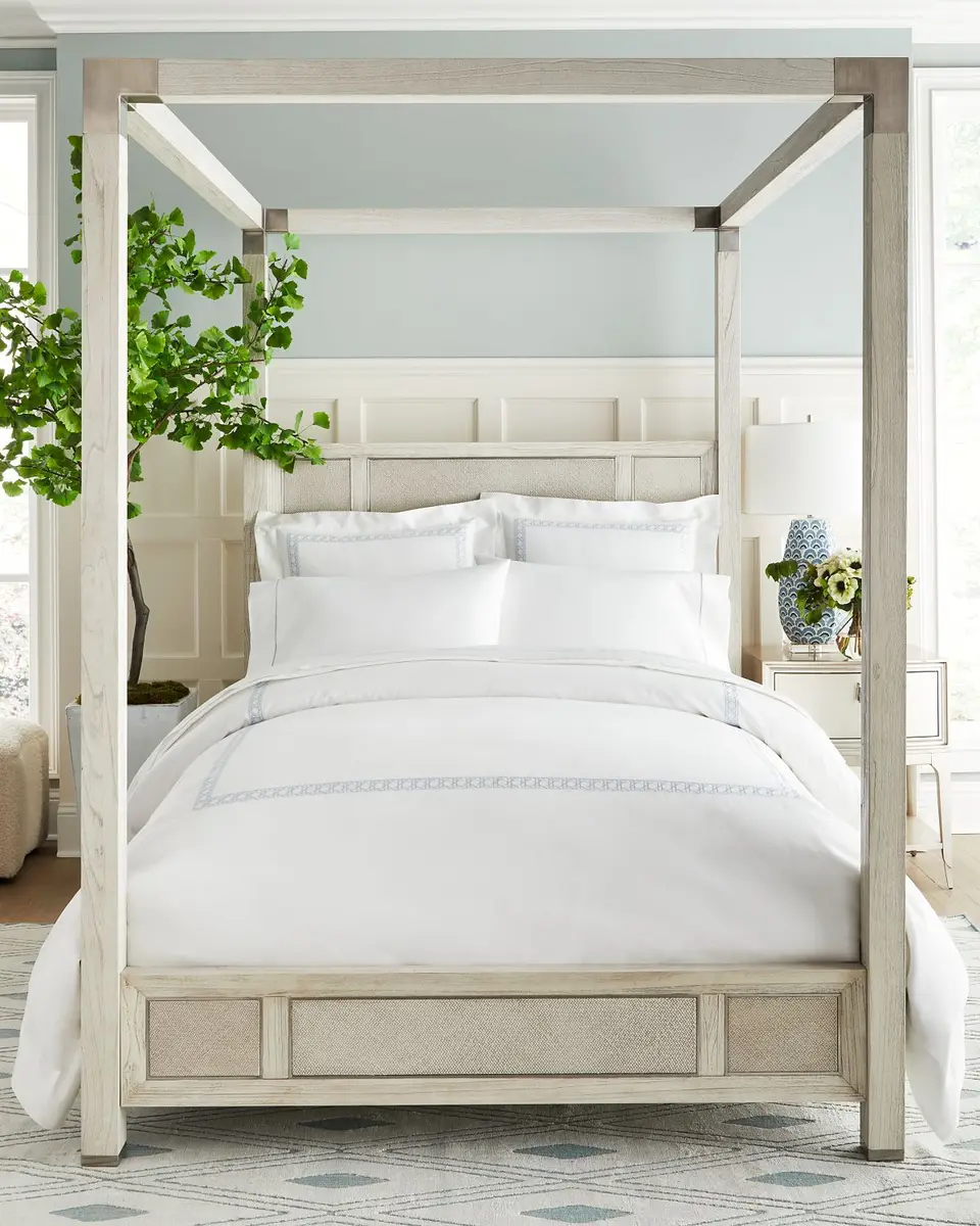 Sferra Marcus King Classic Pillowcase Pair