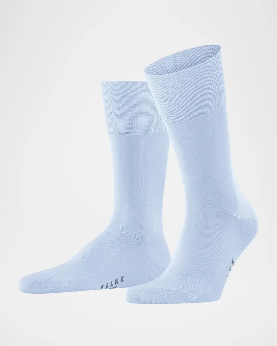 FALKE Men's Tiago Cotton-Stretch Crew Socks | Thumbnail 3