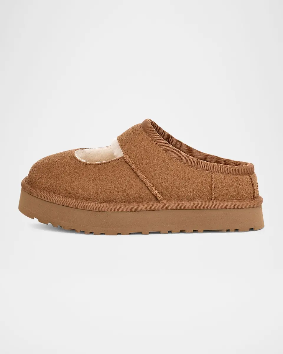 UGG Girl's, Bea Suede Mary Jane Mules, Kids | Thumbnail 4
