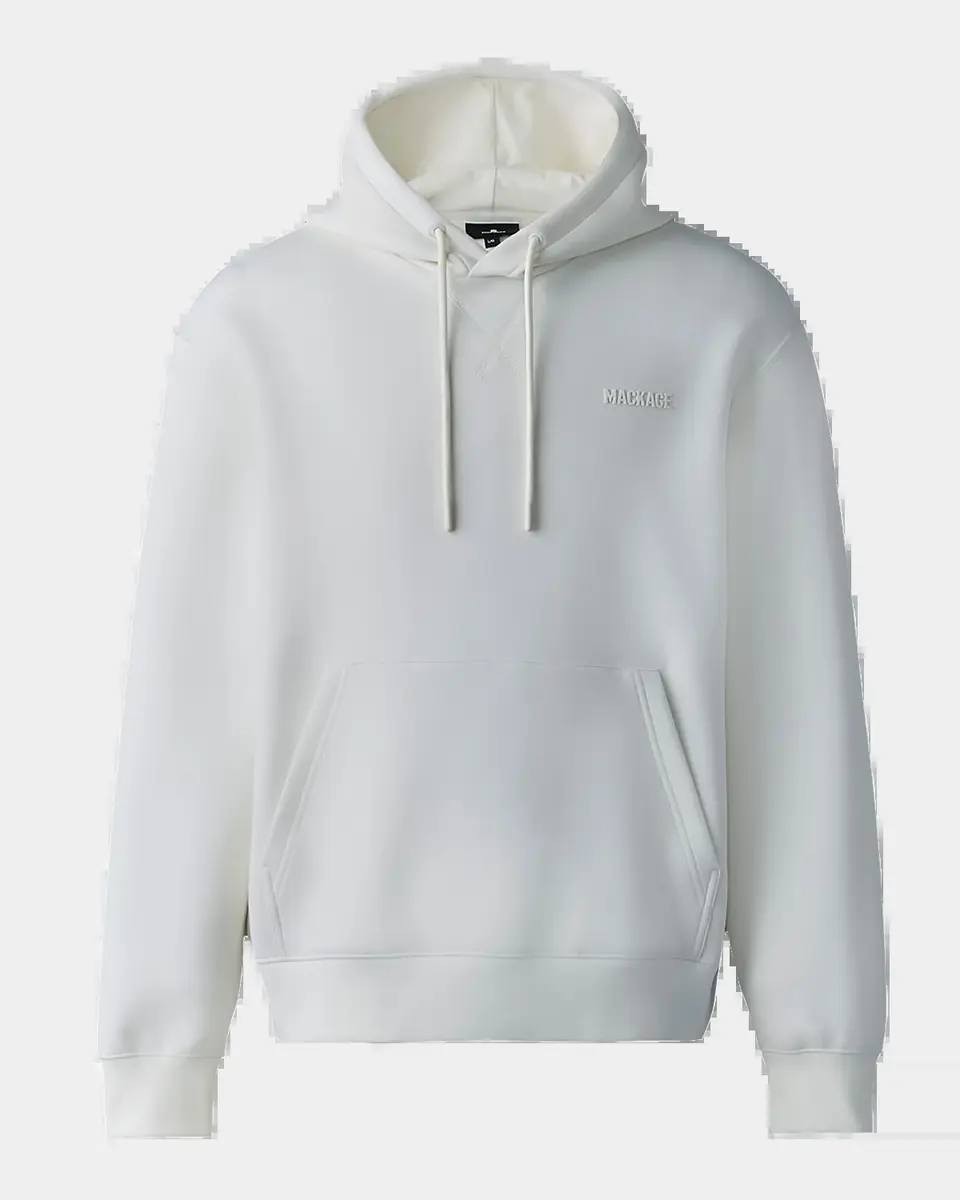 Mackage Men's Krystian Double-Face Jersey Hoodie | Thumbnail 2 Mackage Men's Krystian Double-Face Jersey Hoodie | Thumbnail 2