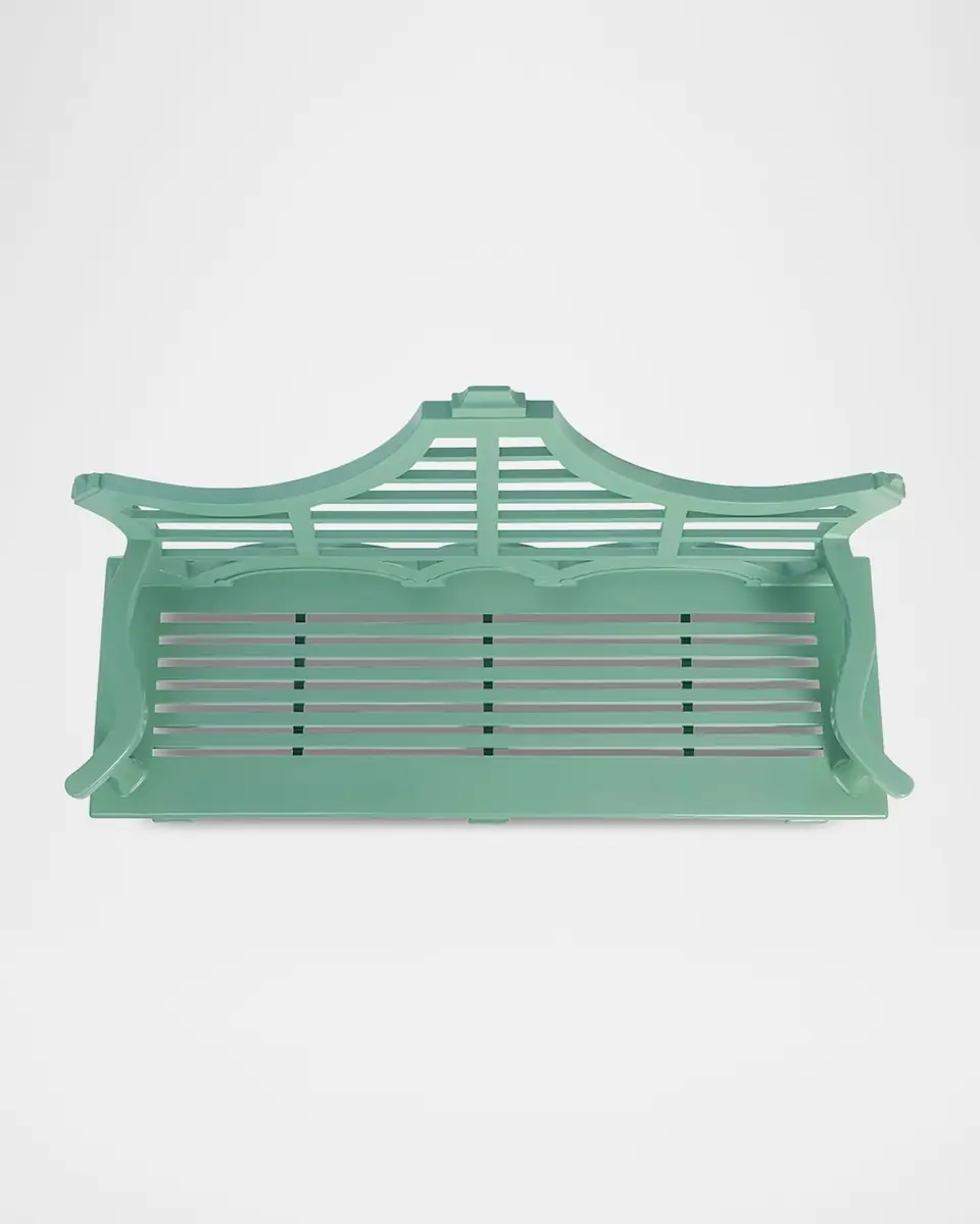Park Hill Collection Bay Lake Outdoor Garden Bench | Thumbnail 3