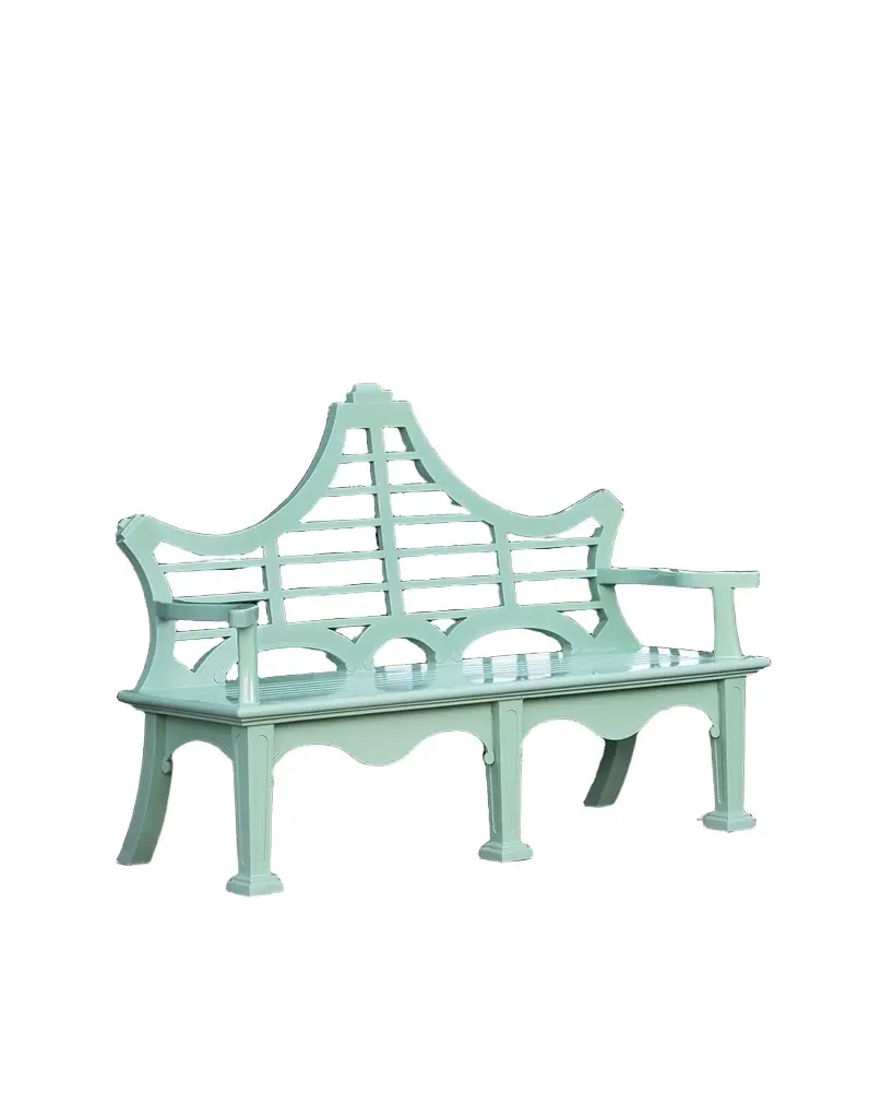 Park Hill Collection Bay Lake Outdoor Garden Bench