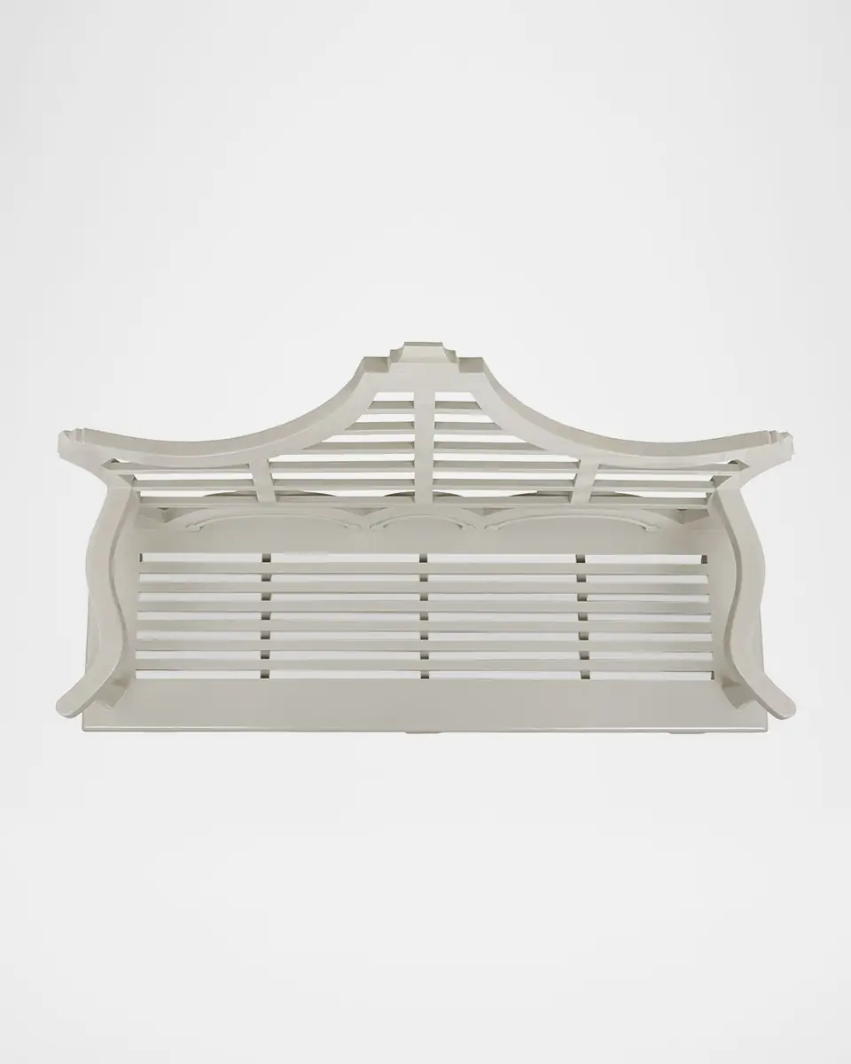 Park Hill Collection Bay Lake Outdoor Garden Bench | Thumbnail 4 Park Hill Collection Bay Lake Outdoor Garden Bench | Thumbnail 4