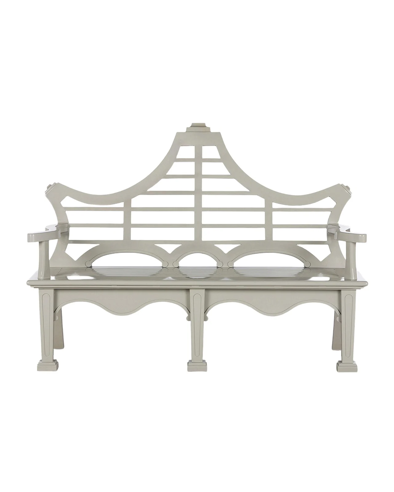 Park Hill Collection Bay Lake Outdoor Garden Bench