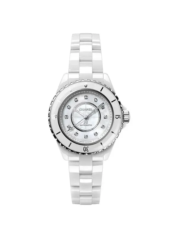 J12 DIAMOND BEZEL WATCH CALIBER 12.2, 33 MM