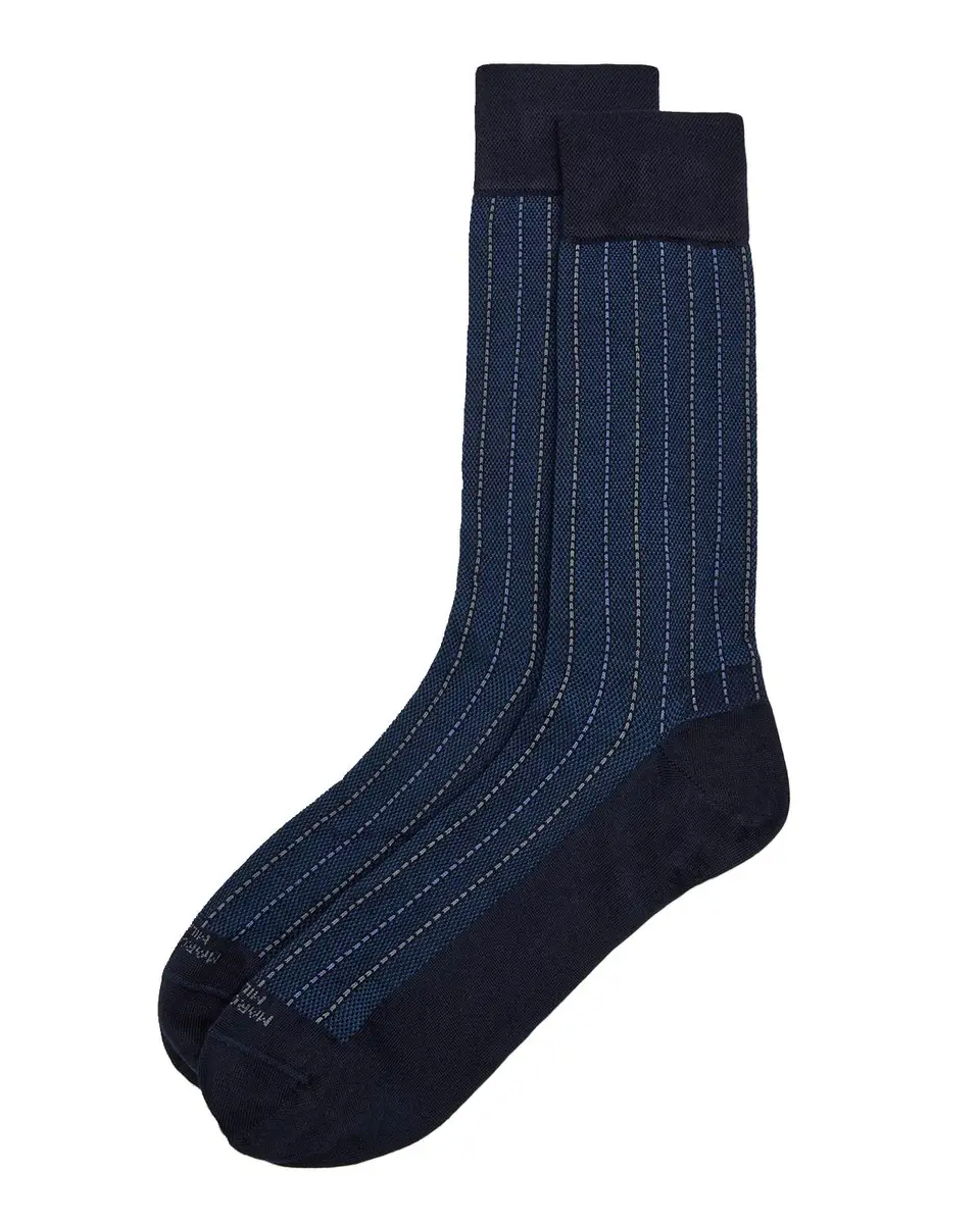 Marcoliani Men's Elegance Pique Crew Socks | Thumbnail 3 Marcoliani Men's Elegance Pique Crew Socks | Thumbnail 3