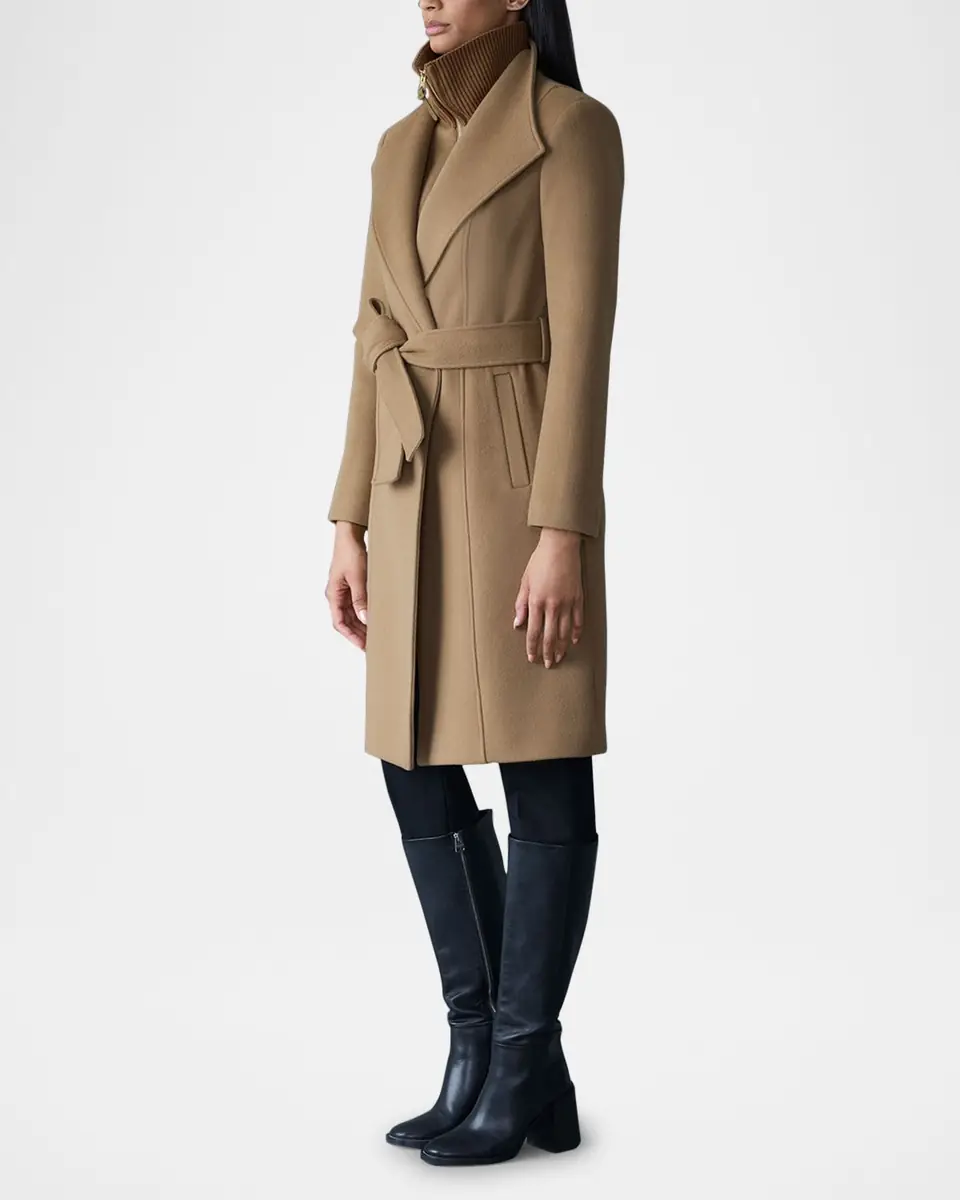 Mackage Norita Wool Belted Coat | Thumbnail 3 Mackage Norita Wool Belted Coat | Thumbnail 3