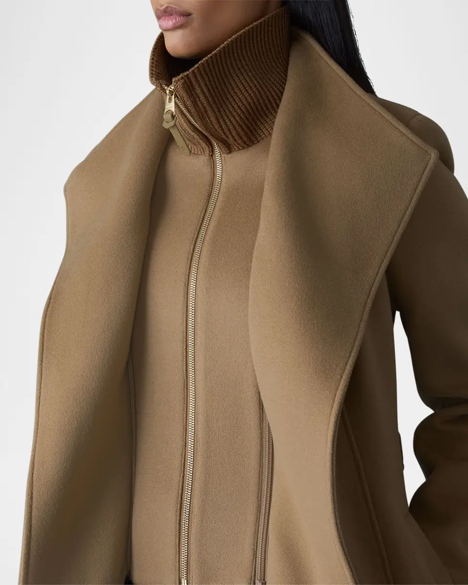 Mackage Norita Wool Belted Coat | Thumbnail 4 Mackage Norita Wool Belted Coat | Thumbnail 4