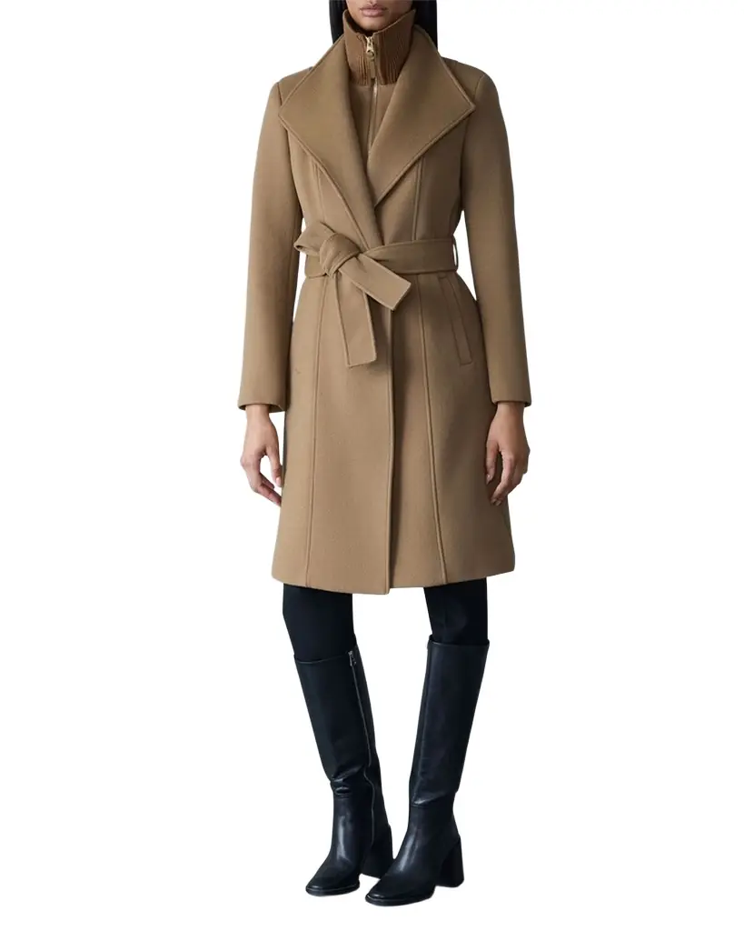 Norita Wool Belted Coat Norita Wool Belted Coat