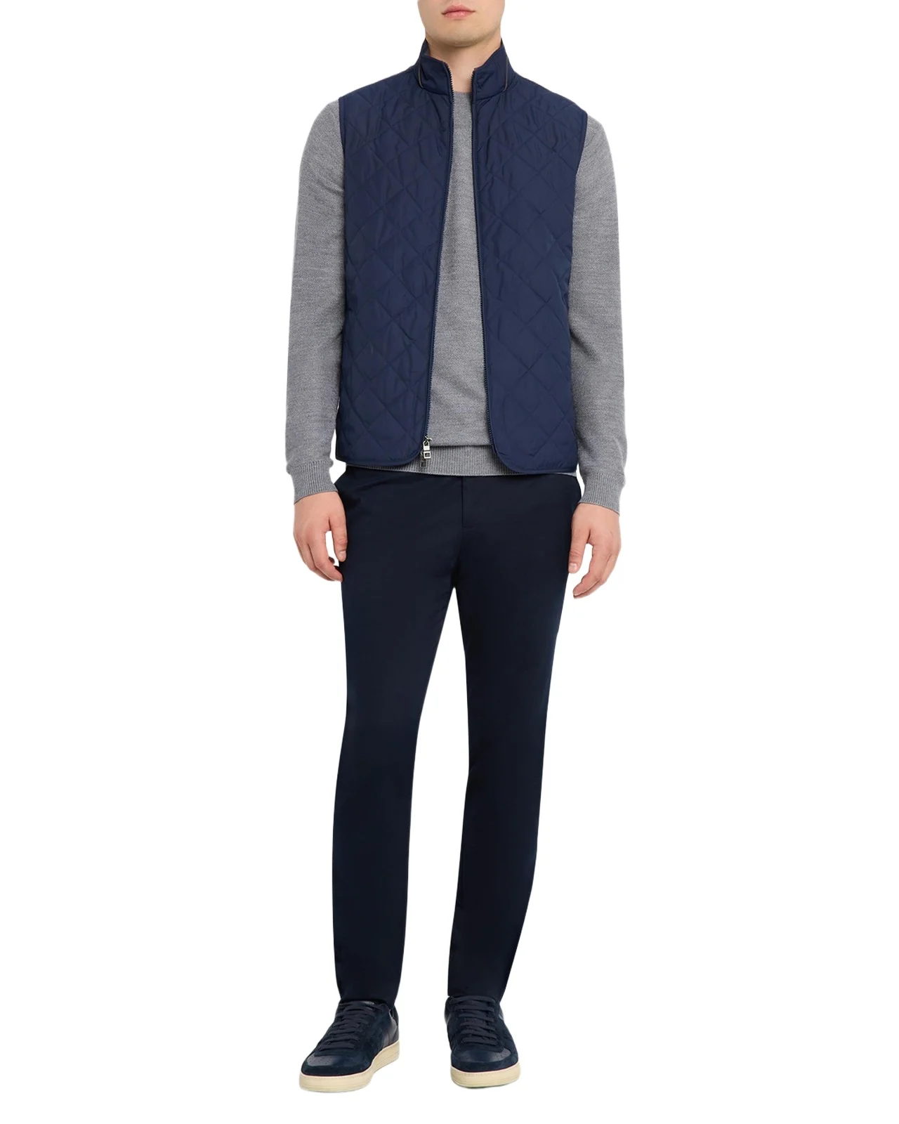 Men's Essex Quilted Stand-Collar Vest Men's Essex Quilted Stand-Collar Vest