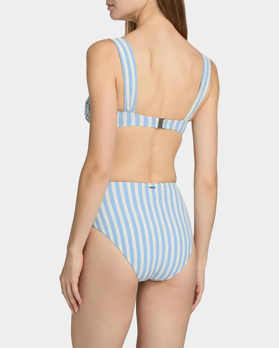 SIMKHAI Anniston Striped Bikini Top | Thumbnail 2