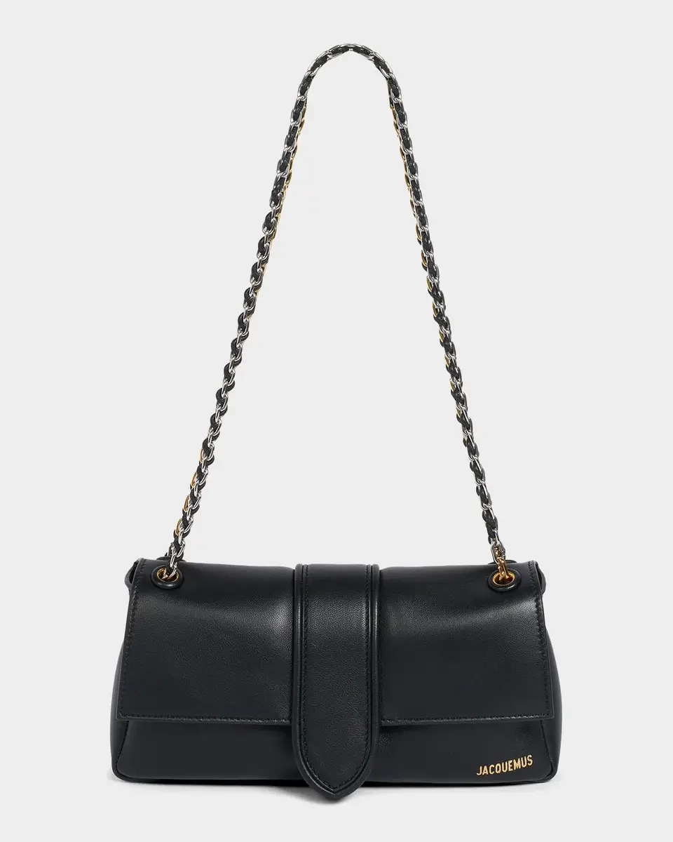 Jacquemus The Bambino Chaine Leather Shoulder Bag | Thumbnail 11