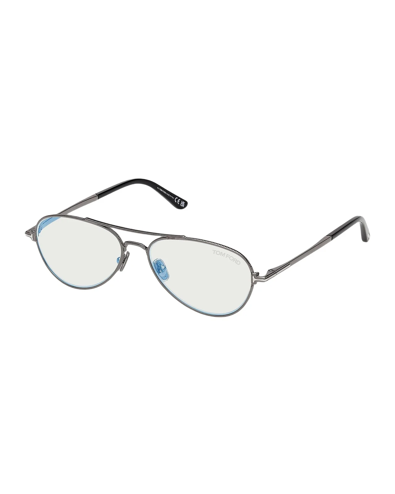 56MM Blue Block Aviator Eyeglasses 56MM Blue Block Aviator Eyeglasses