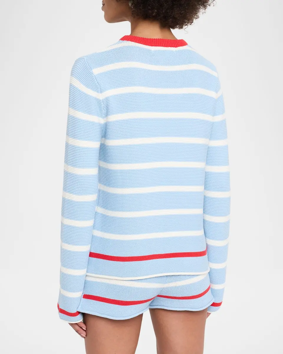 Solid & Striped The Hudson Striped Knit Sweater | Thumbnail 2 Solid & Striped The Hudson Striped Knit Sweater | Thumbnail 2