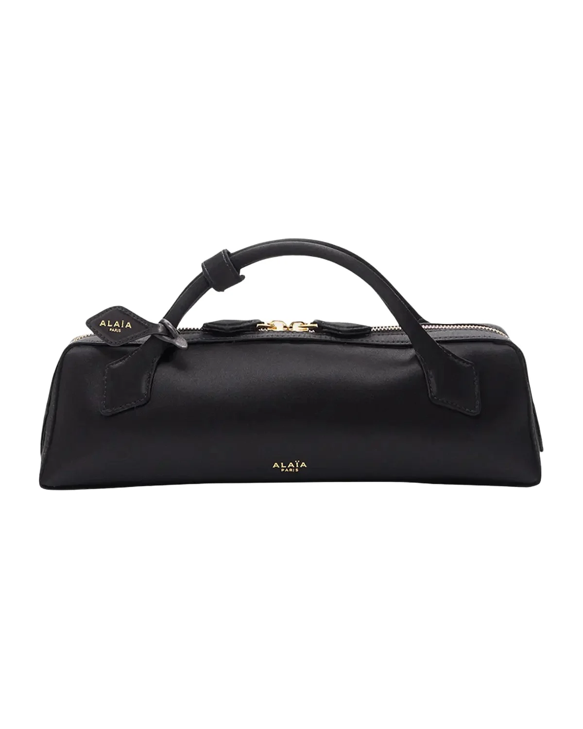 Le Teckel Silk Satin Clutch Bag