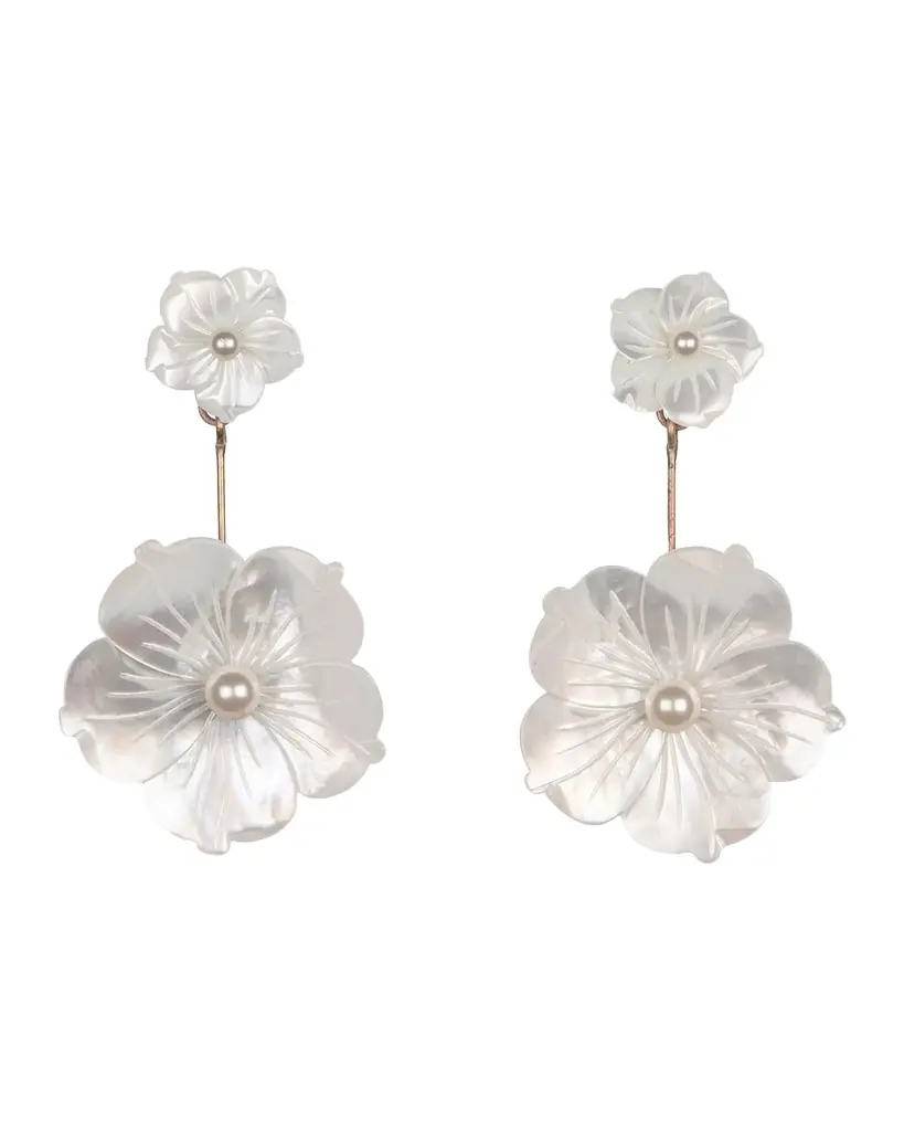 Jennifer Behr Zinnia Drop Earrings | Image 1 Jennifer Behr Zinnia Drop Earrings | Image 1