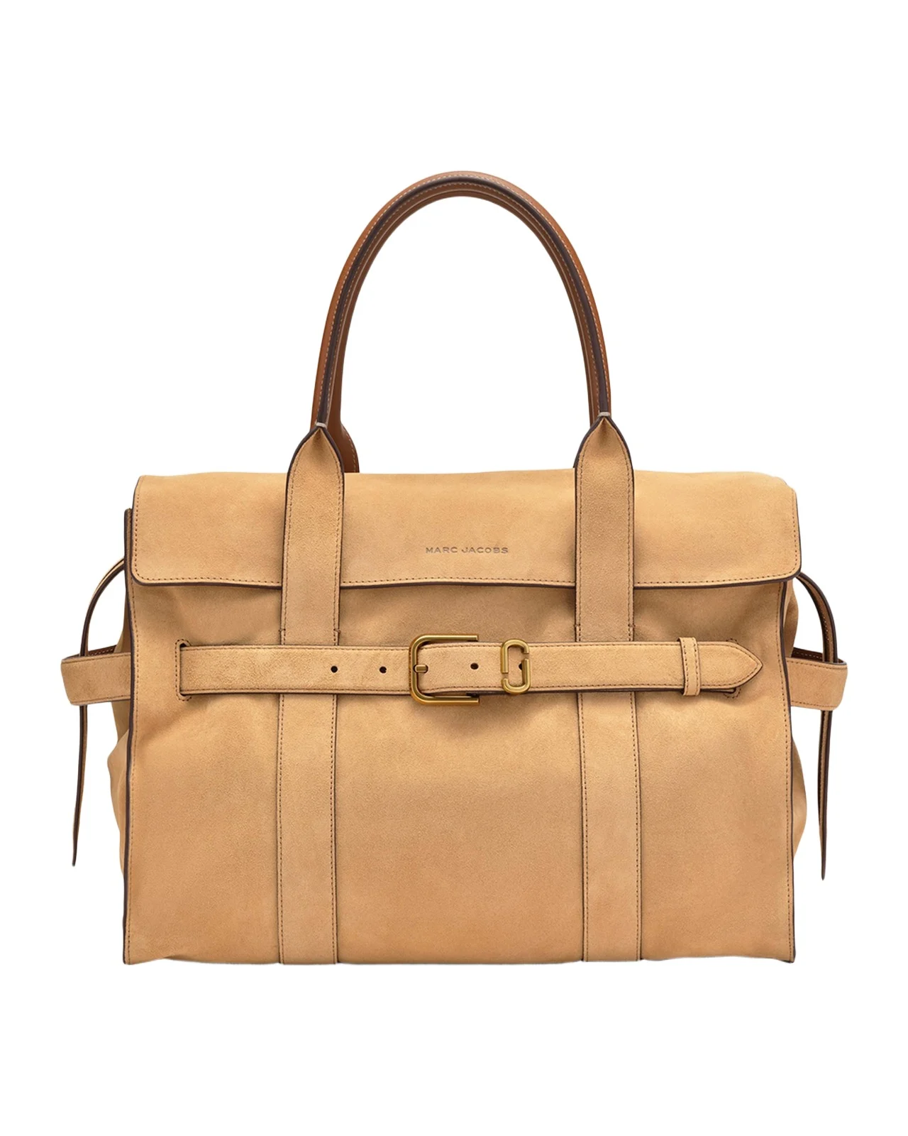 Marc Jacobs The Dakota Belted Suede Tote Bag