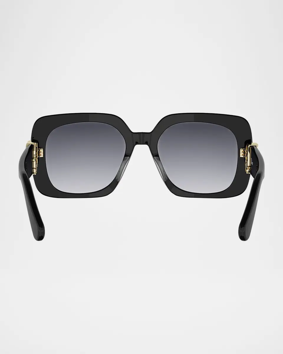 Dior DiorOblique S1I Acetate Square Sunglasses | Thumbnail 4 Dior DiorOblique S1I Acetate Square Sunglasses | Thumbnail 4