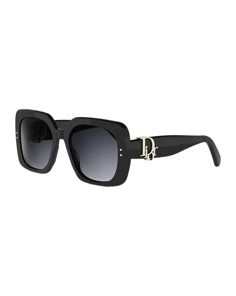 Dior DiorOblique S1I Acetate Square Sunglasses