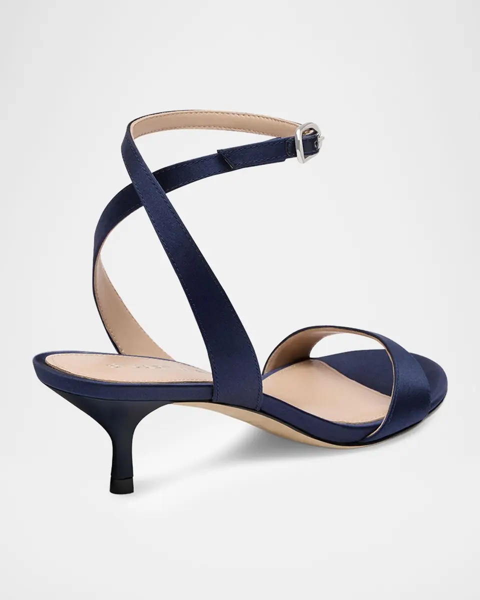 Stuart Weitzman 50mm Kellie Satin Ankle-Strap Sandals | Thumbnail 2 Stuart Weitzman 50mm Kellie Satin Ankle-Strap Sandals | Thumbnail 2