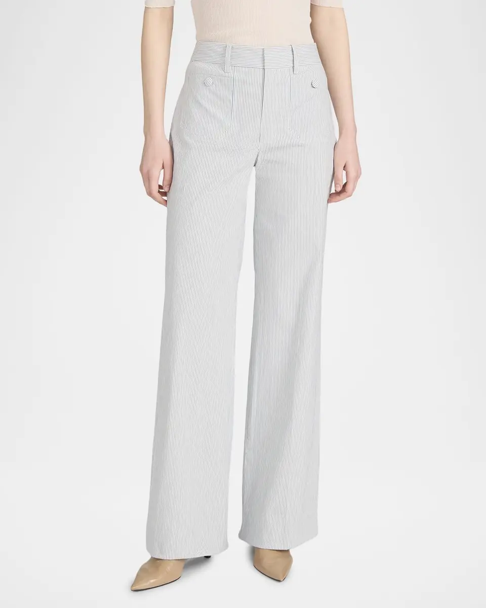 FRAME The Stripe Modernist Pocket Trousers | Thumbnail 2