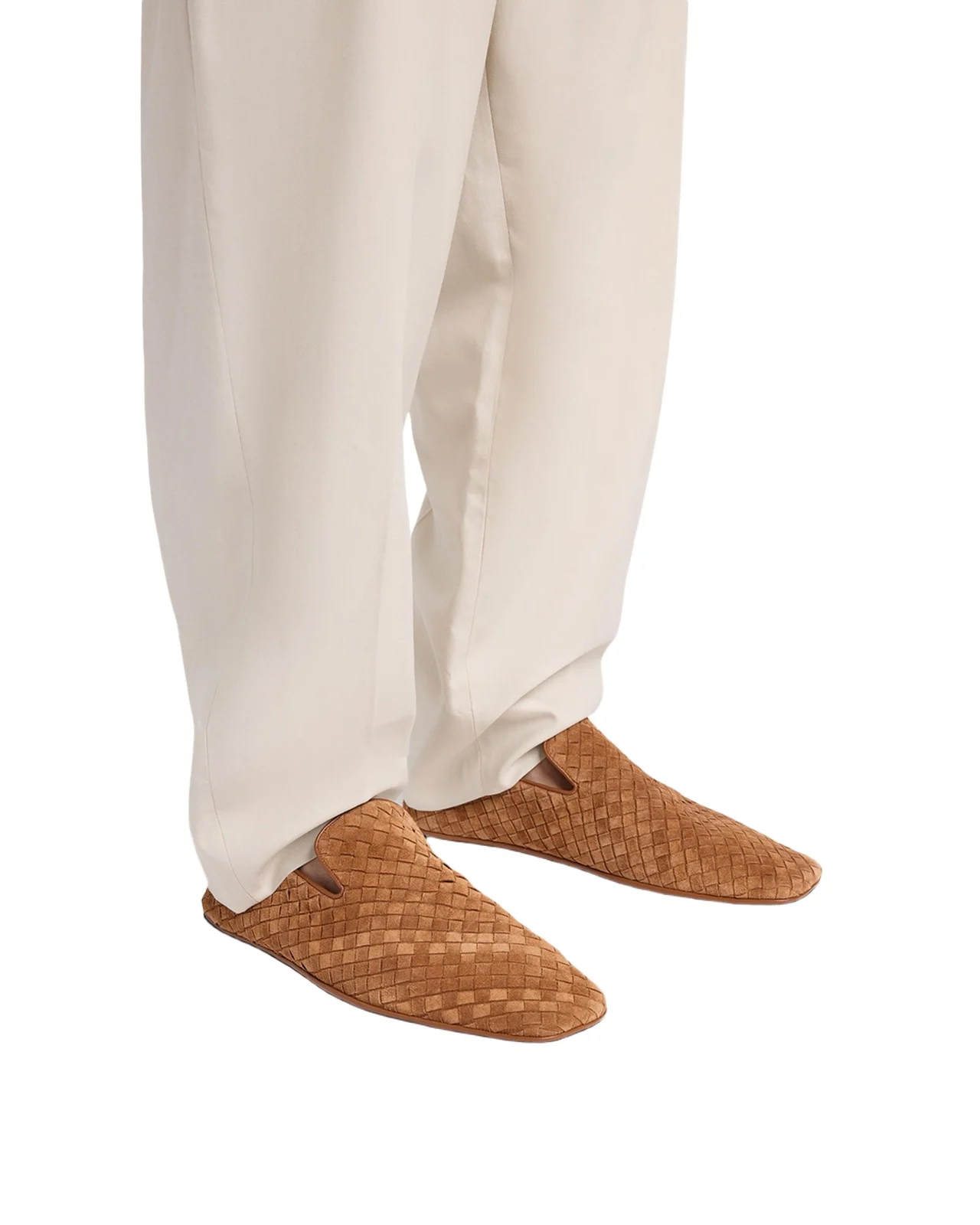 Men's Palazzo Intrecciato Suede Loafers Men's Palazzo Intrecciato Suede Loafers