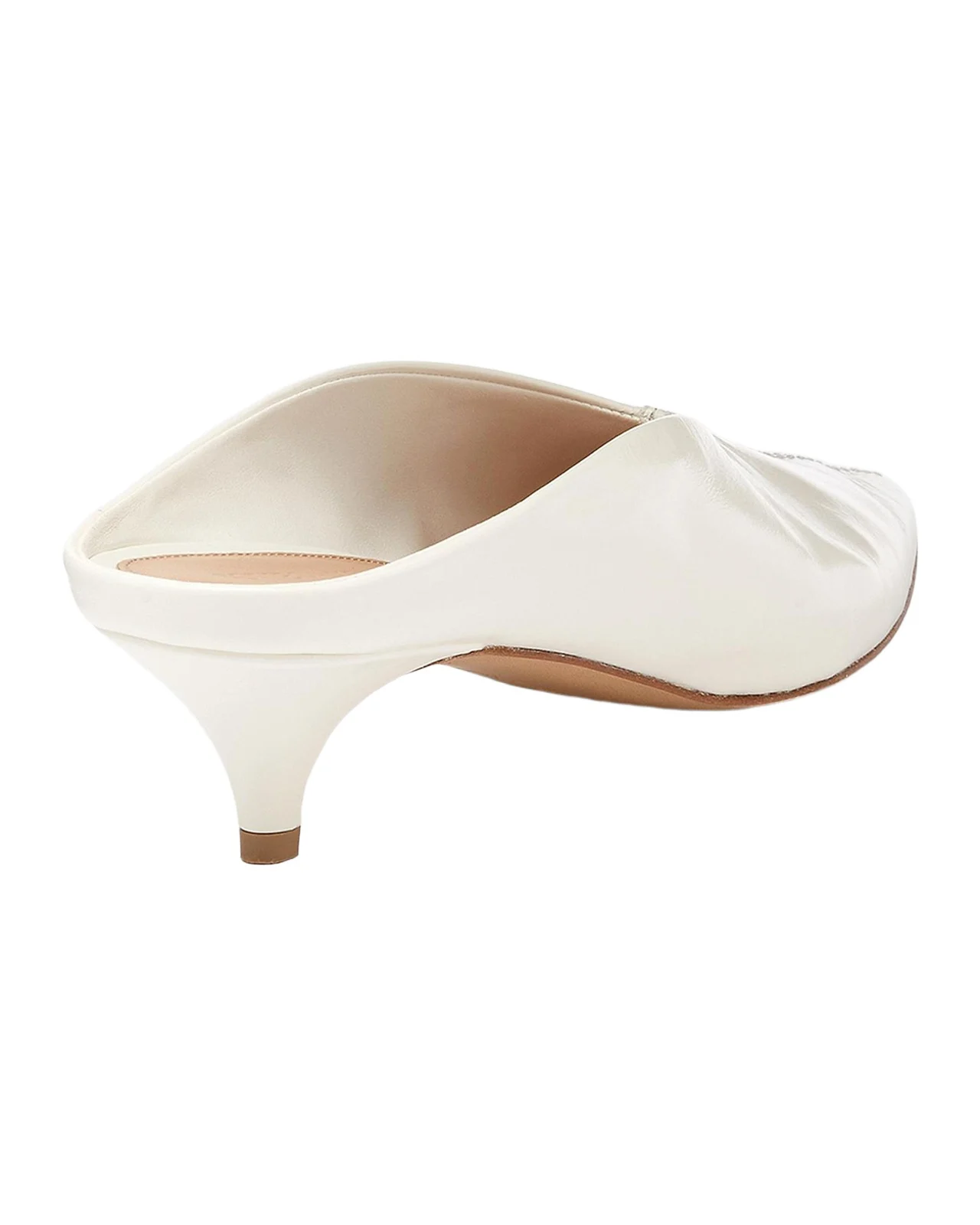 Bottega Veneta 40mm Vesta Nappa Leather Mule Pumps