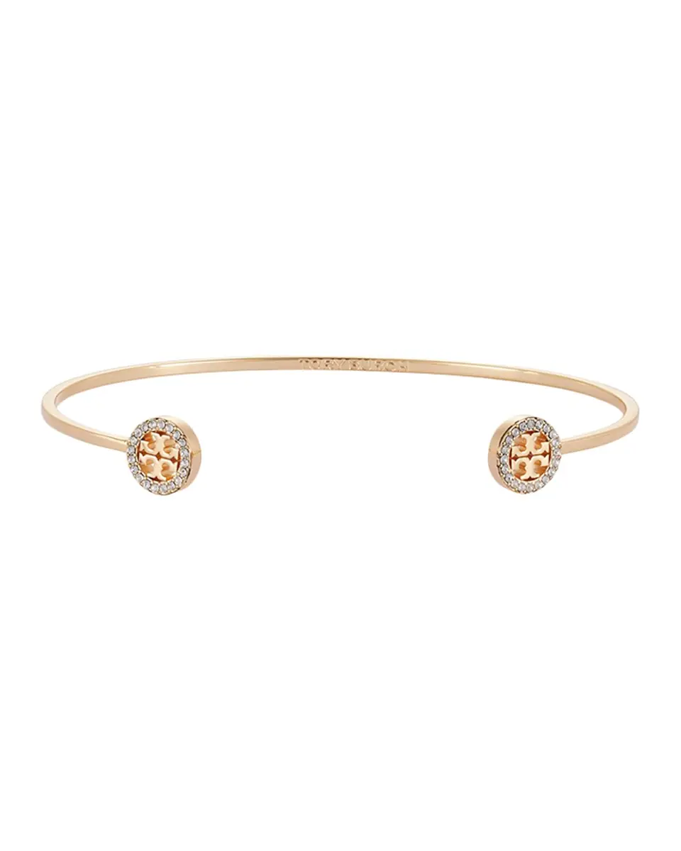 Tory Burch Icon Pave Flex Cuff Bracelet | Thumbnail 2 Tory Burch Icon Pave Flex Cuff Bracelet | Thumbnail 2