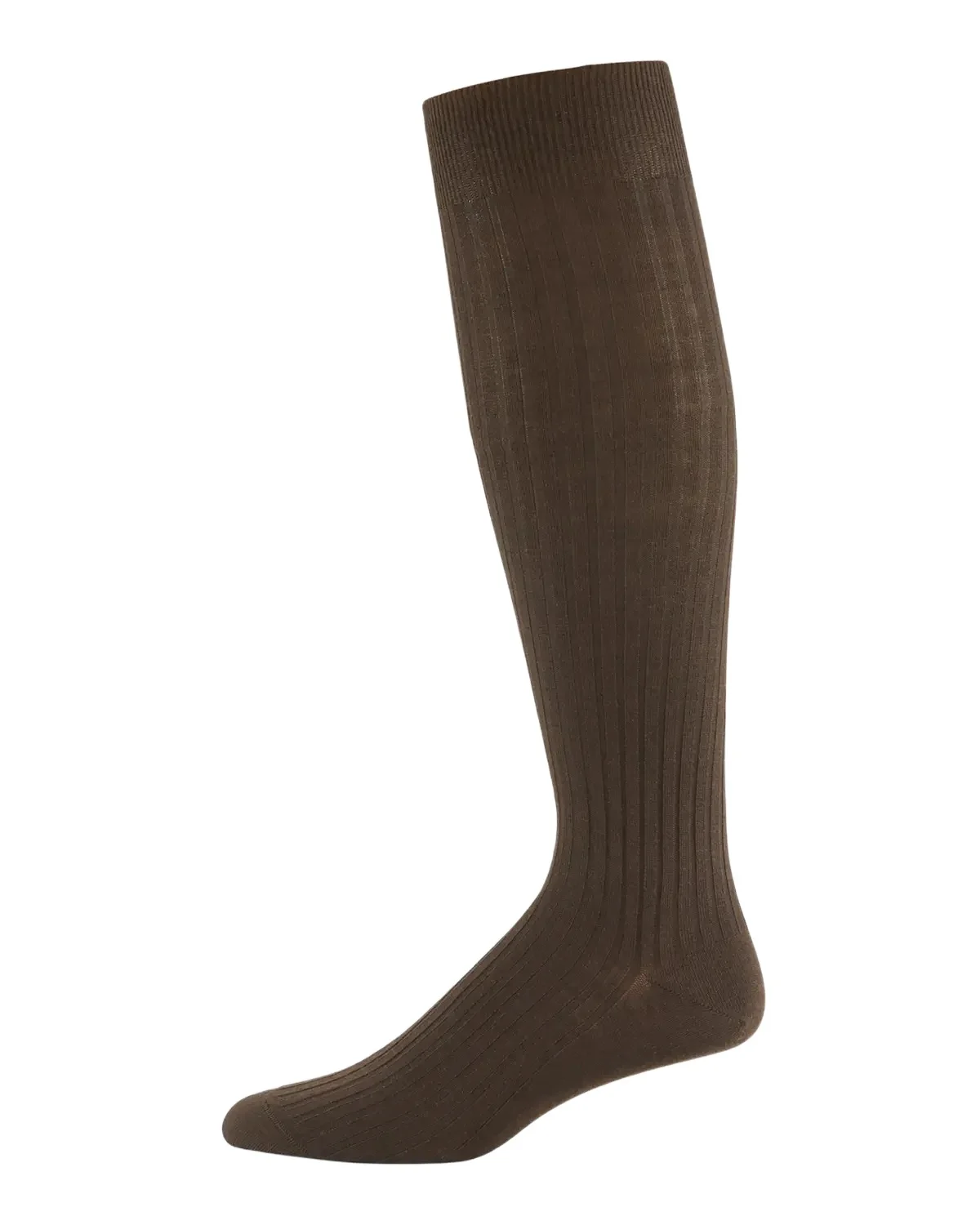 Neiman Marcus Over-the-Calf Ribbed Socks
