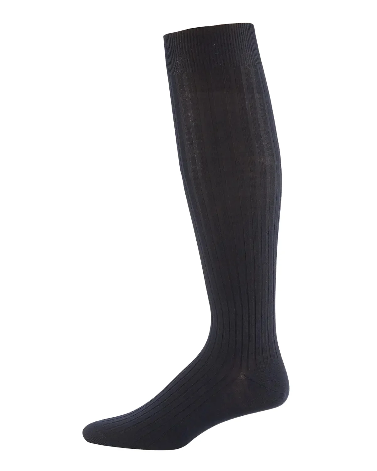 Neiman Marcus Over-the-Calf Ribbed Socks