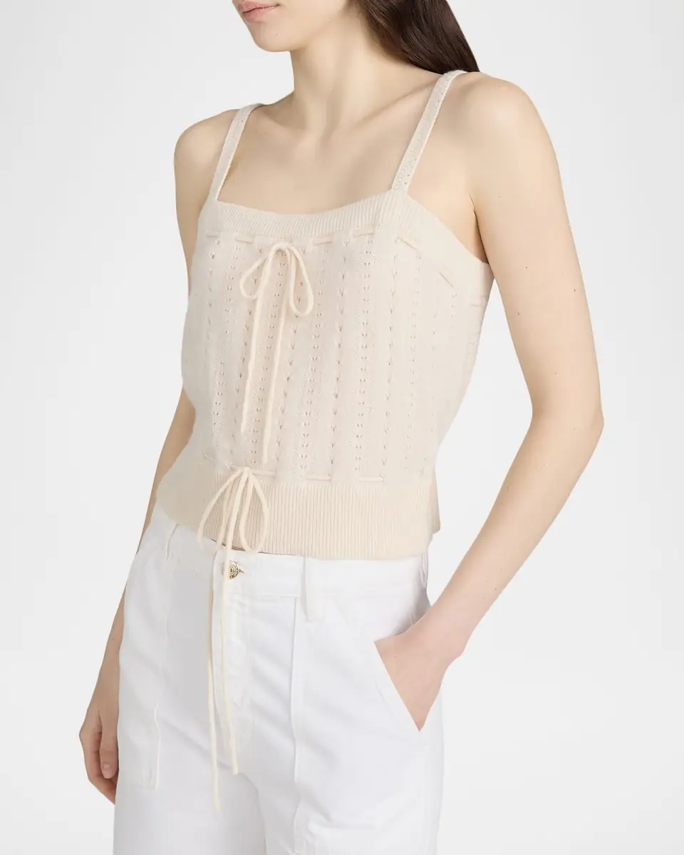 FRAME The Cashmere Charm Tank Top | Thumbnail 5 FRAME The Cashmere Charm Tank Top | Thumbnail 5