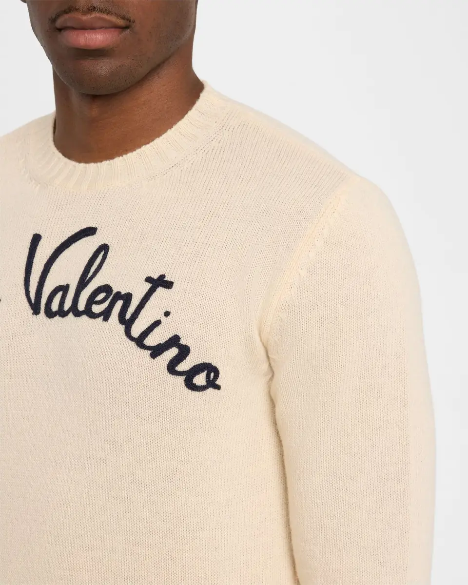 Valentino Garavani Men's Chez Wool Sweater | Thumbnail 4