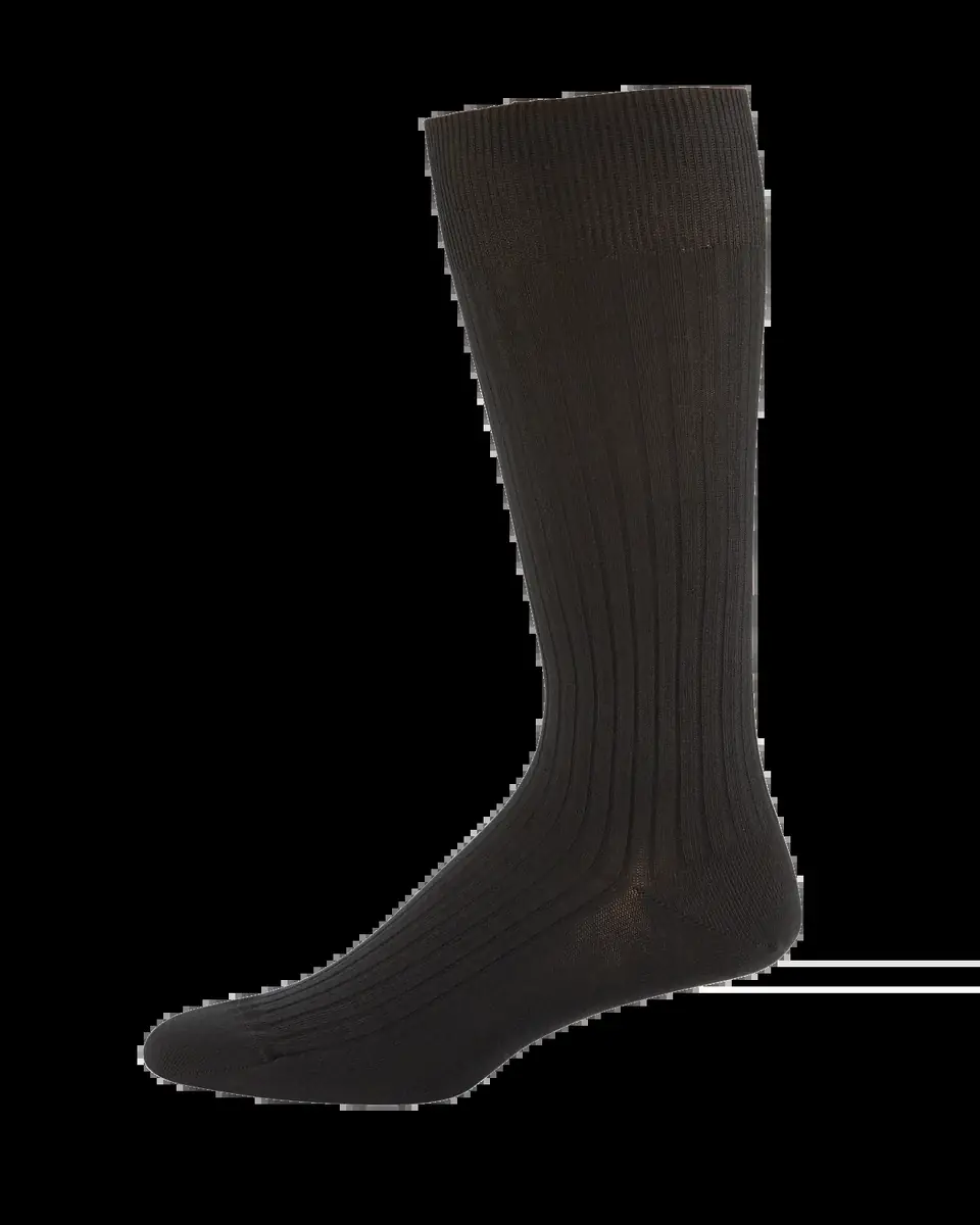 Neiman Marcus Core-Spun Socks, Crew | Thumbnail 2 Neiman Marcus Core-Spun Socks, Crew | Thumbnail 2