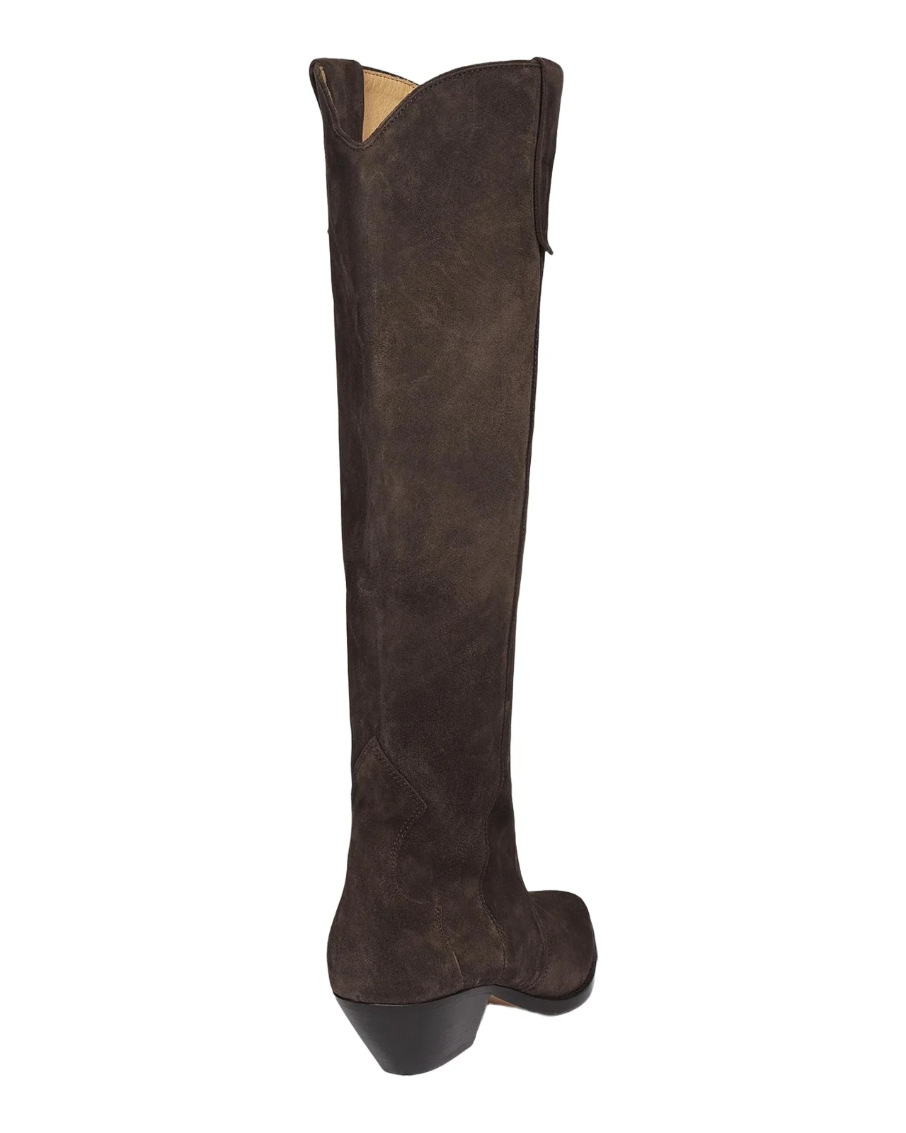 Denvee Suede Tall Western Boots Denvee Suede Tall Western Boots