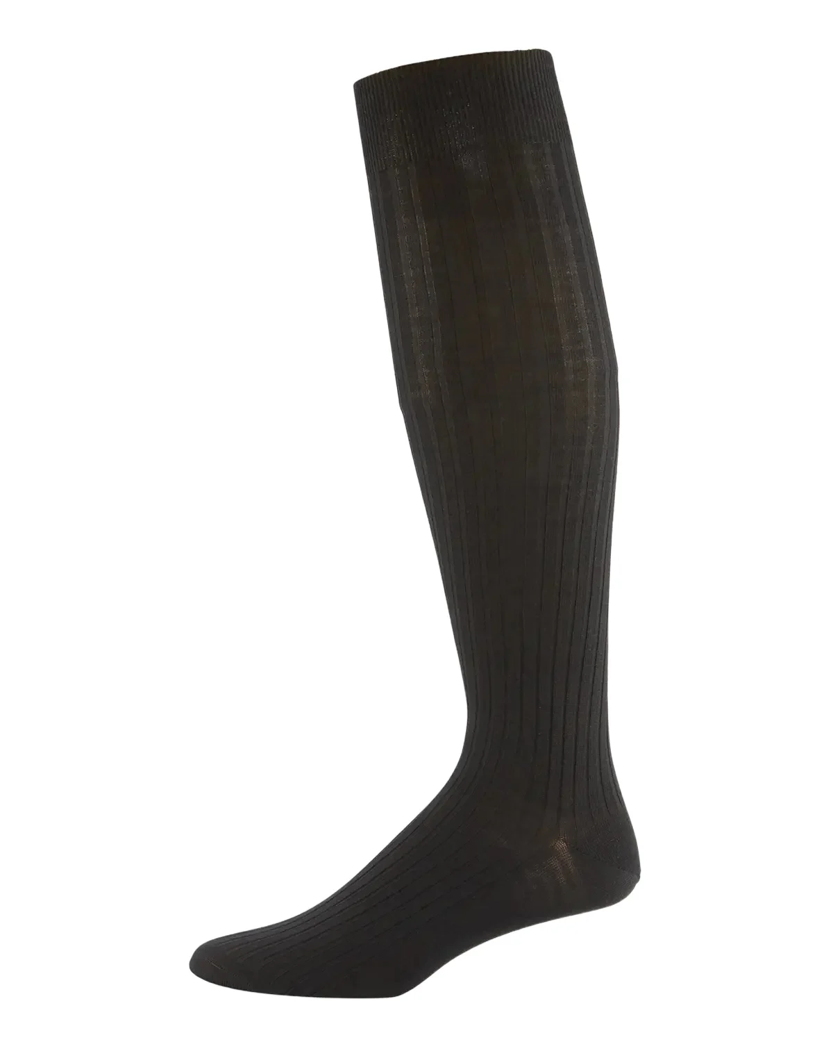 Neiman Marcus Over-the-Calf Ribbed Socks