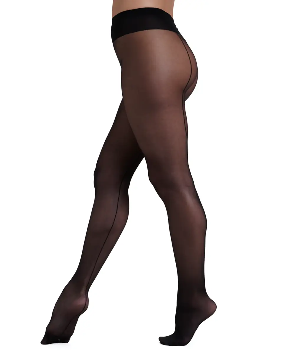 Wolford Individual 10 Back Seam Tights | Thumbnail 2