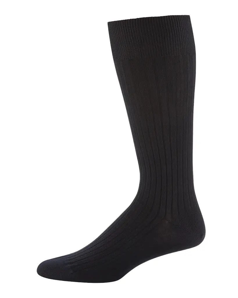 Neiman Marcus Core-Spun Socks, Crew