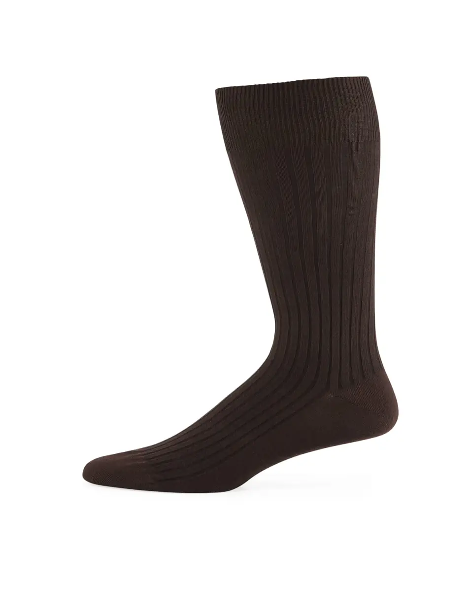 Neiman Marcus Core-Spun Socks, Crew | Thumbnail 3 Neiman Marcus Core-Spun Socks, Crew | Thumbnail 3